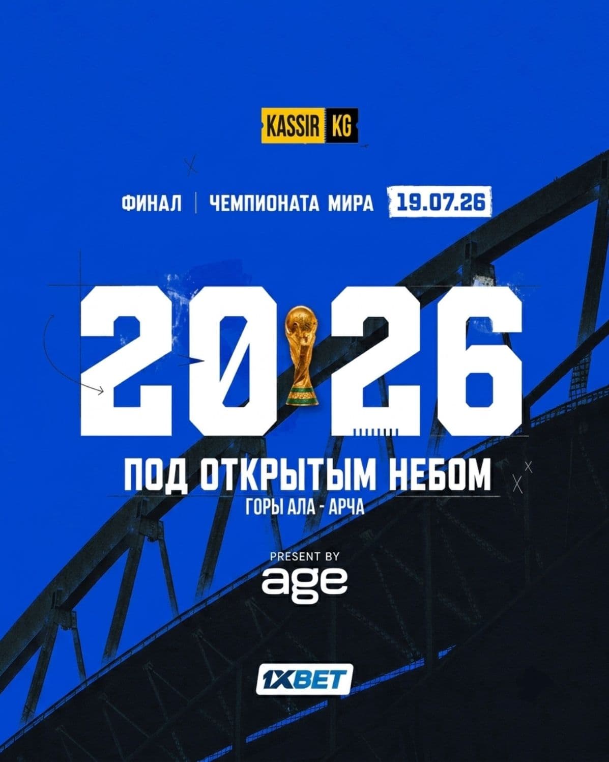 Финал Чемпионата Мира по футболу под открытым небом!