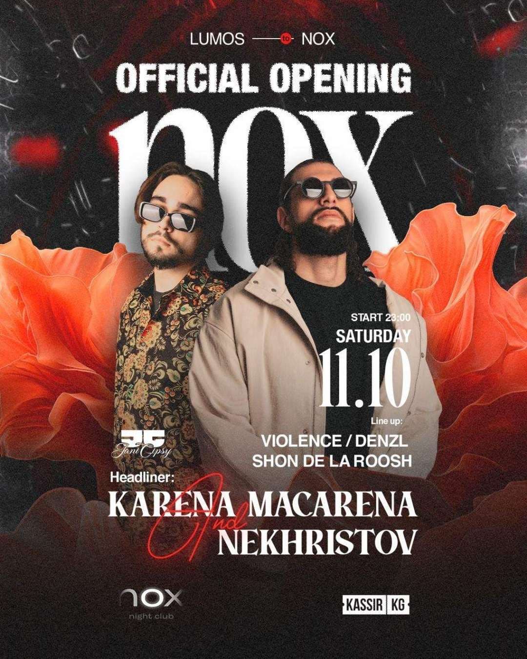 KARENA MACARENA & NEKHRISTOV в NOX